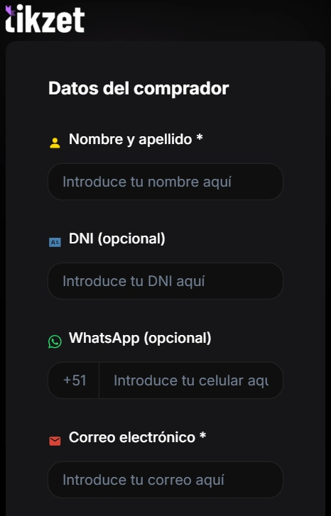 Formulario Perú