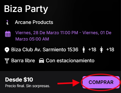 Link evento
