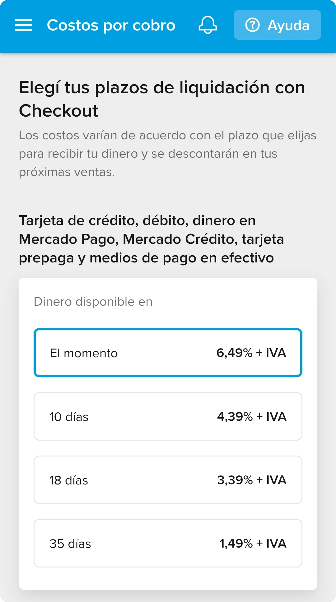 Mercado Pago Config Image