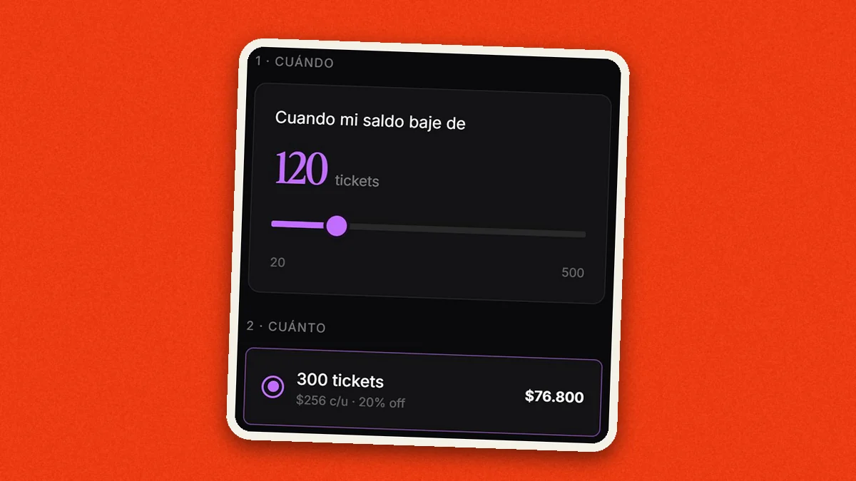 Vender entradas pagando por adelantado: lo que cuesta en España