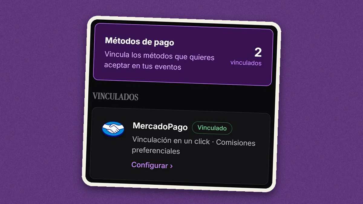 Mercado Pago para vender entradas en Perú, sin ticketera (2026)