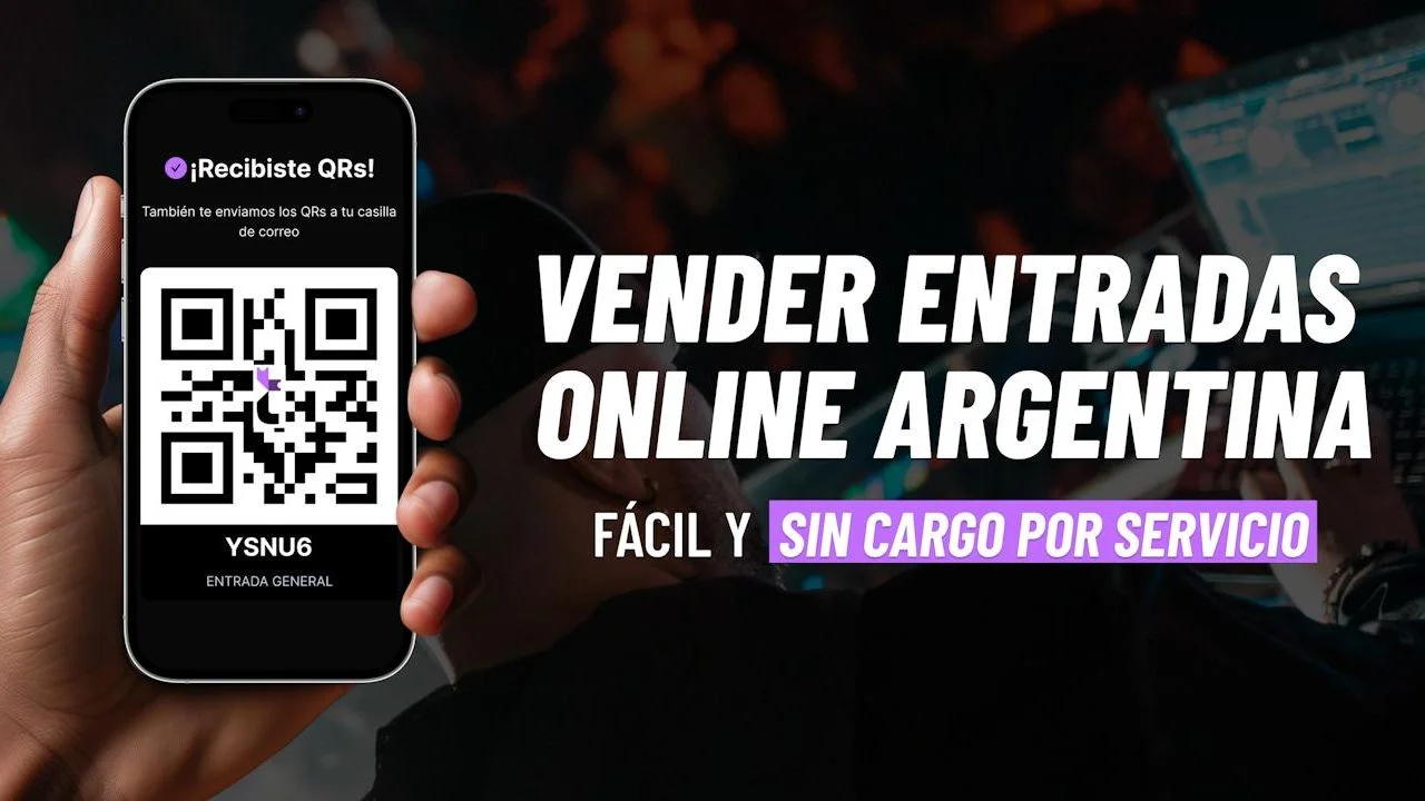 Vender entradas online en Argentina: la forma simple y sin comisiones