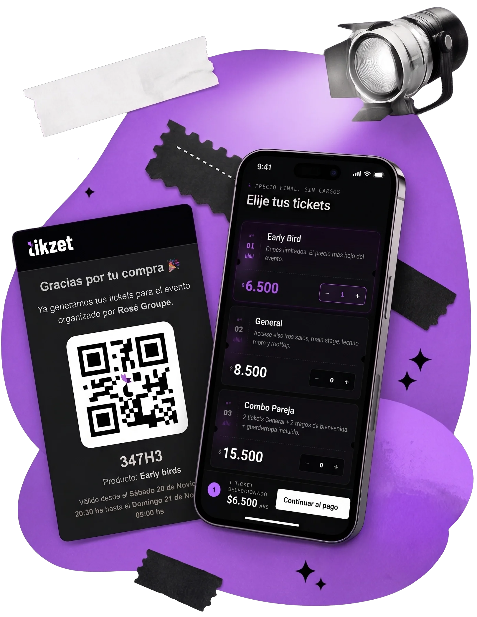 Vende boletas QR con Tikzet